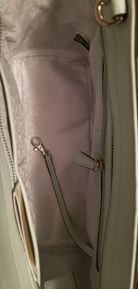 Michael Kors Sky Blue Medium Leather Handbag - Picture 5 of 8